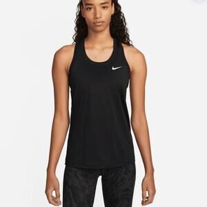 Nike Set of 2 Dri-FIT Racerback Tank Top Black and White M